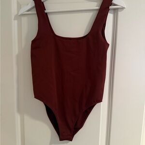 Brown One-Piece Bodysuit Never Worn